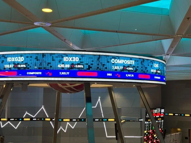 IHSG Ditutup Anjlok 3,06% Jadi 5.643, Indeks LQ45 Merosot ke Level 553