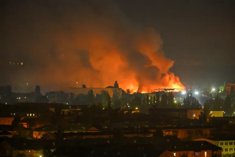 One killed, 12 injured in Russian ballistic missile attack on Kyiv