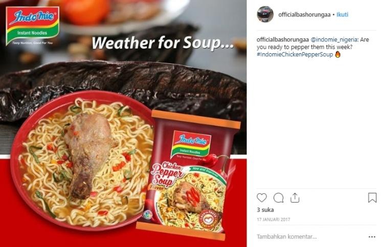 3. Indomie Chicken Pepper Soup
