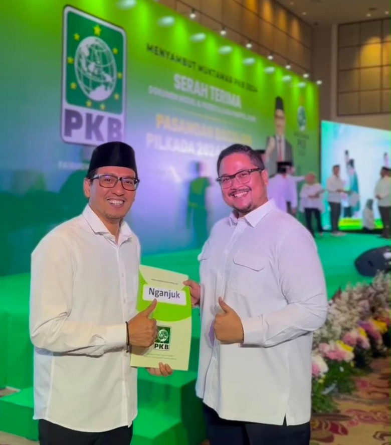 PKB Resmi Mengusung Gus Muhibbin dan Aushaf Fajr menjadi Calon Bupati dan Wakil Bupati Kabupaten Nganjuk