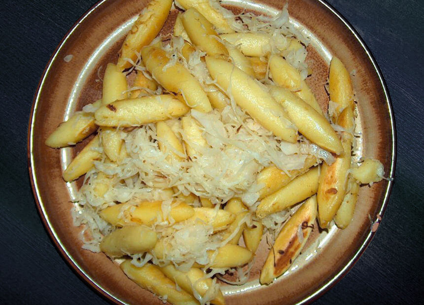 Sauerkraut Schupfnudeln