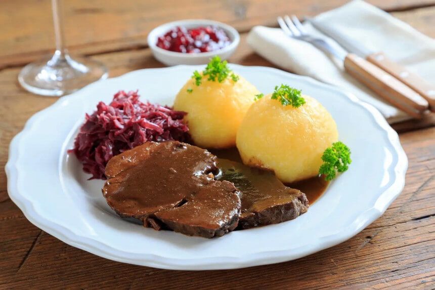 Wildschweinbraten
