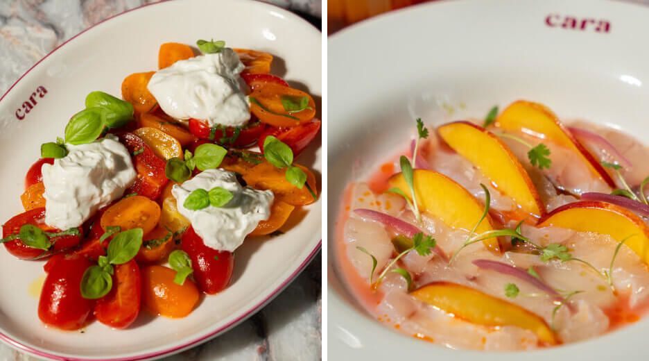 italienisches Essen in Cara