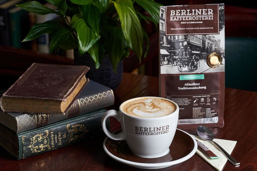 Coffee from a Berlin roastery