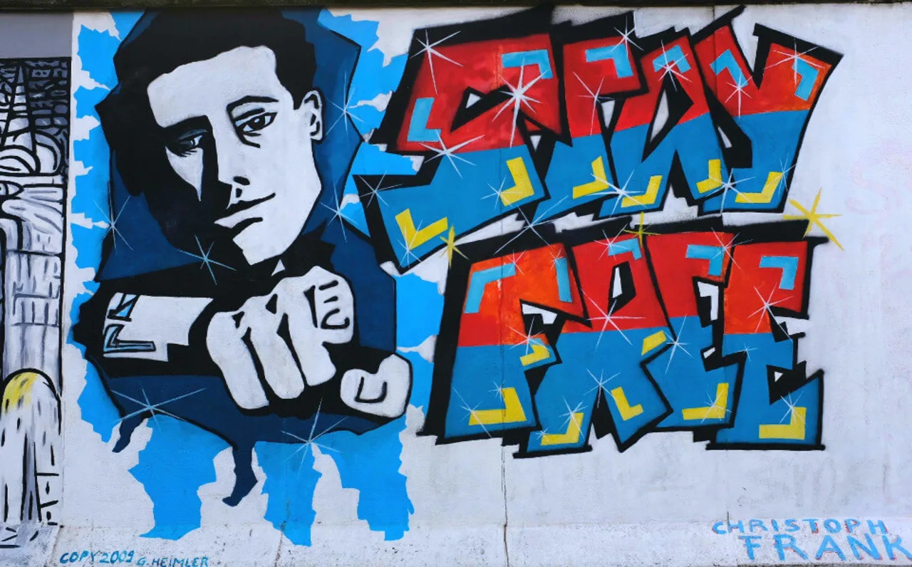 25 Schönste Street Art Wandmalereien & Graffiti in Berlin