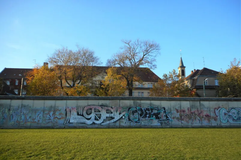 15 Orte, wo man noch Reste der Berliner Mauer sehen kann!