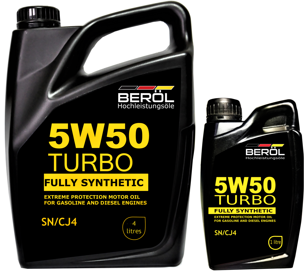 Beröl Turbo 5W50 FULLY SNYTHETIC SN/CJ4