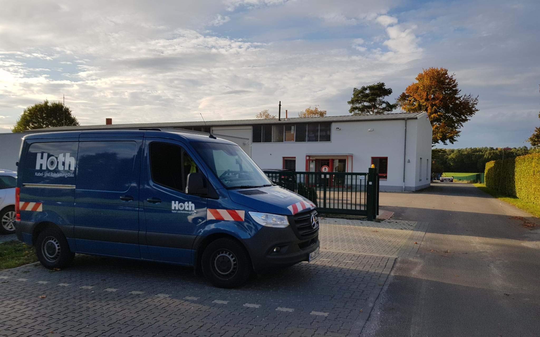 Standort  Hoth Tiefbau - Kabel und Rohrleitungsbau