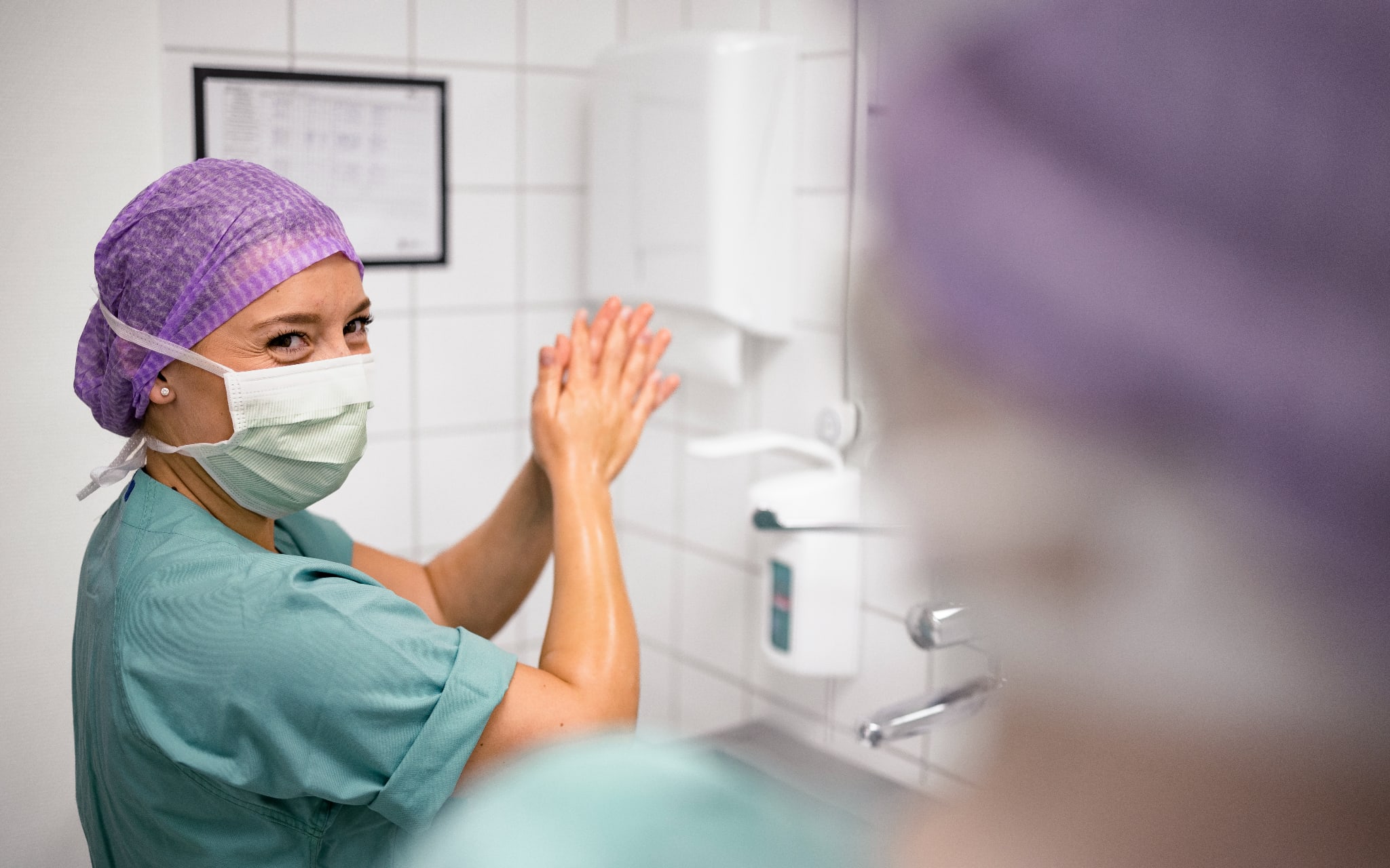 OTA-Azubine im Klinikum Lüneburg