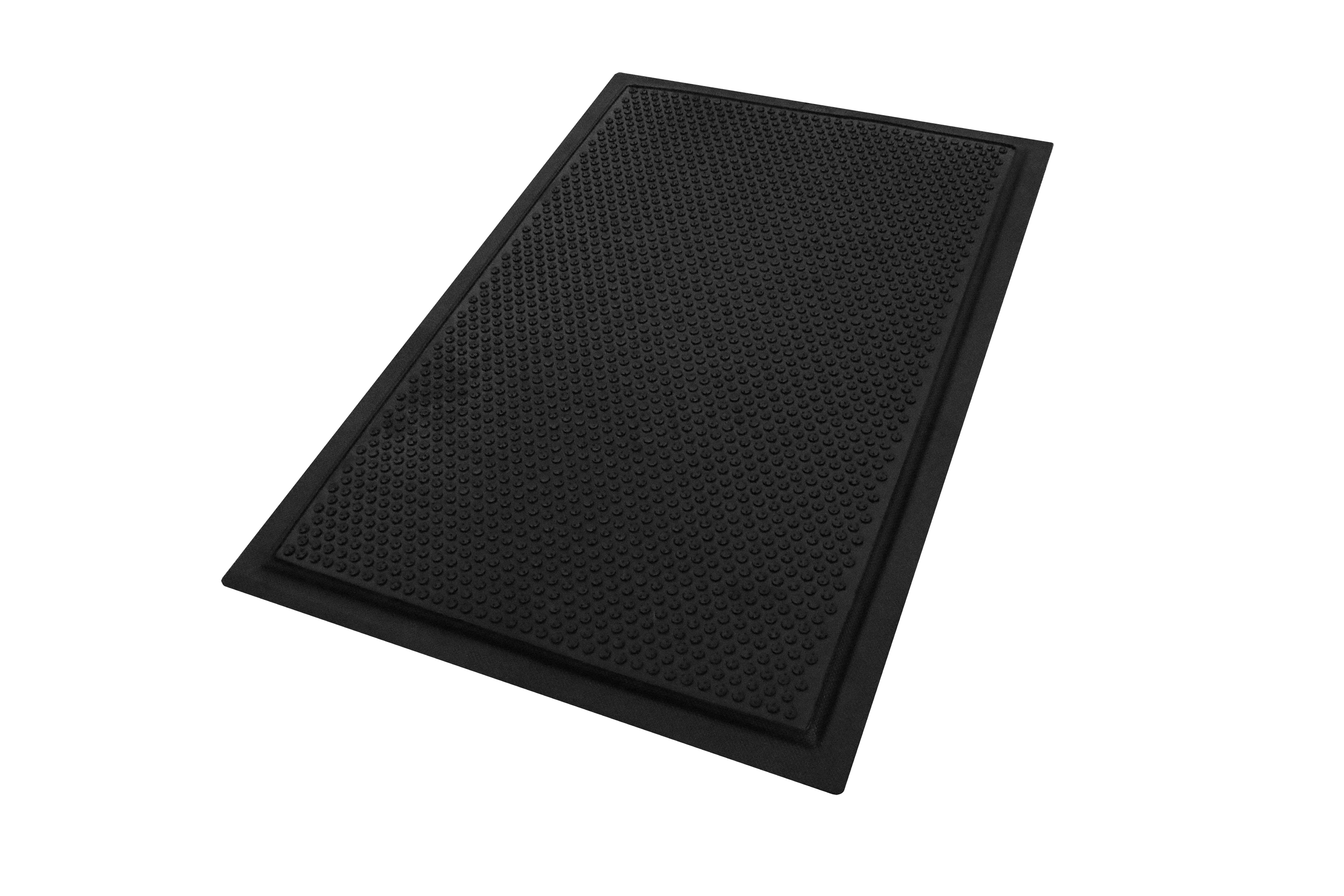 Bertech Anti Fatigue Vinyl Foam Floor Mat,Wide 4x4'x 3/8 Thick