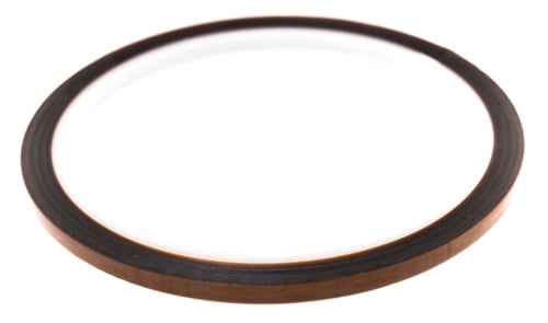 1/8 In. Wide x 36 Yards Long, Low Static Kapton Tape by Bertech