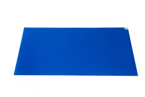 24 inch x 36 inch Cleanroom Sticky Mat, Blue - Bertech