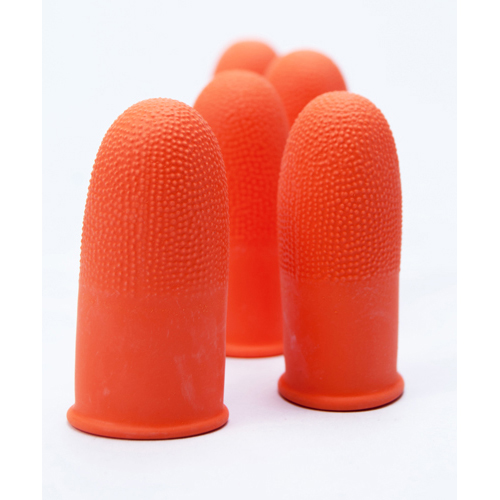 Industrial Grade Finger Cots, Ultra Tough, 14 Mil Thick, Medium (300