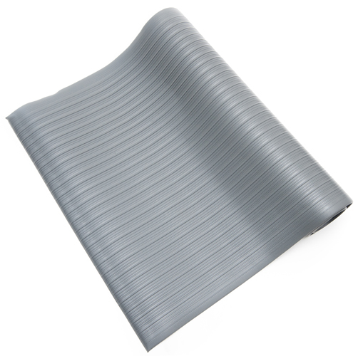 gray anti fatigue mat ribbed