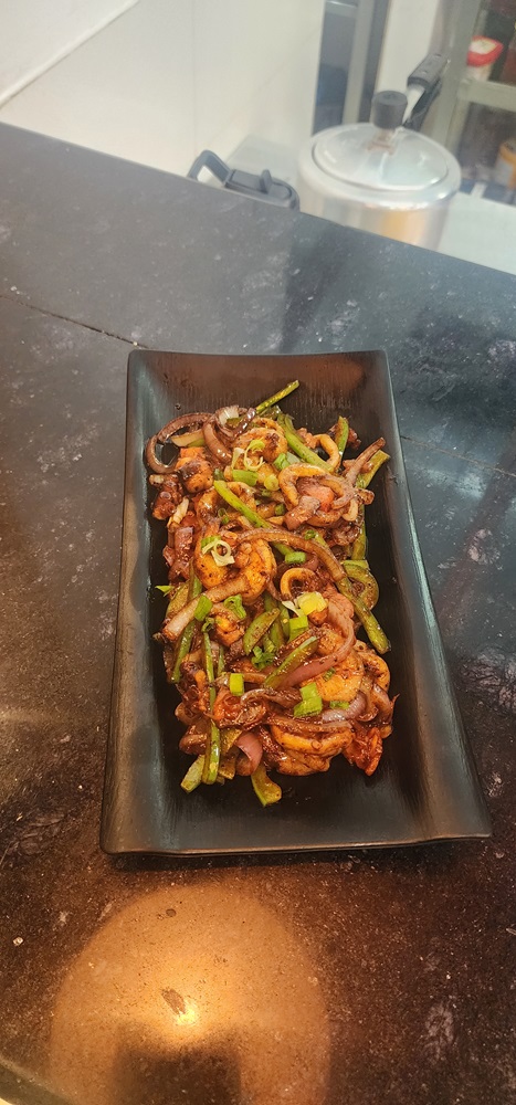 Prawn Chilli