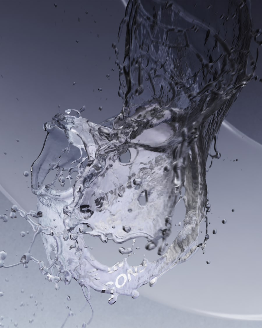 CGI Beauty Material - Splashing Vertical
