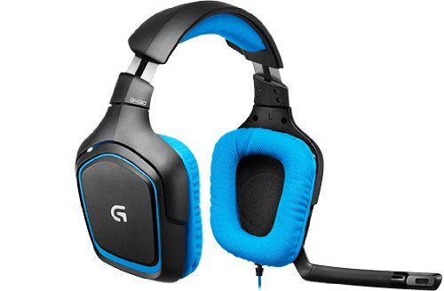 Logitech G430 Gaming Headset 7.1 Dolby Surround for PC and PS4