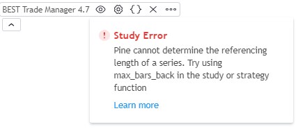 TradingView Study Error Max_bars_back