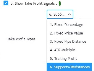 Trade Manager based on Supports and Resistances