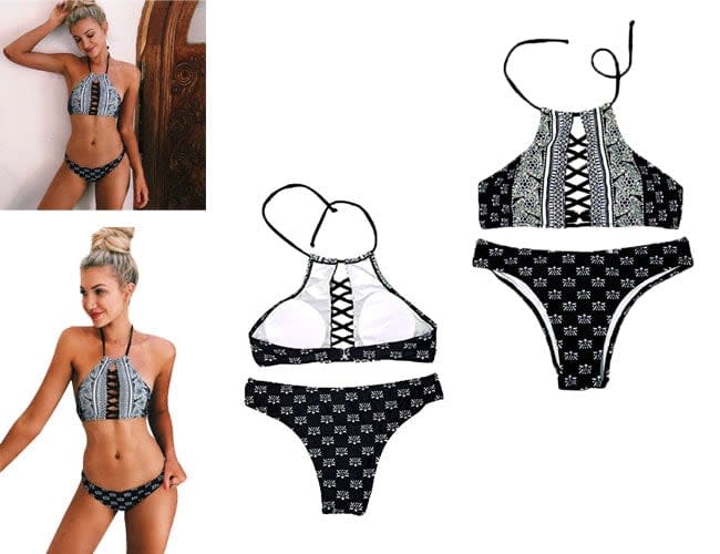 black bikini tops, black tankini swimsuit top, tankini tops with underwire Tankini Tops, bikini tops, bathing suits for body types, swim suit top, swim top, high top bikini, bandeau swimsuits, underwire bikini tops,