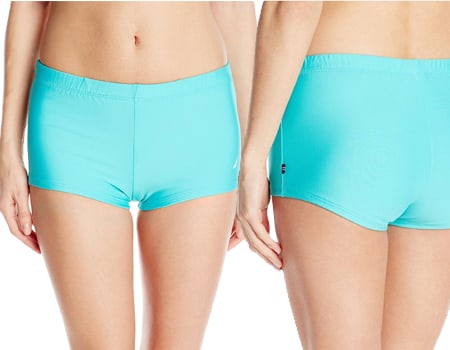 14. Nautica Women's Signature boyshort underwear Boy-Short Bikini Bottom swim shorts for women womens board shorts - women's board shorts Women's Signature boyshort underwear Boy-Short Bikini Bottom swim shorts for women womens board shorts - women's board shorts