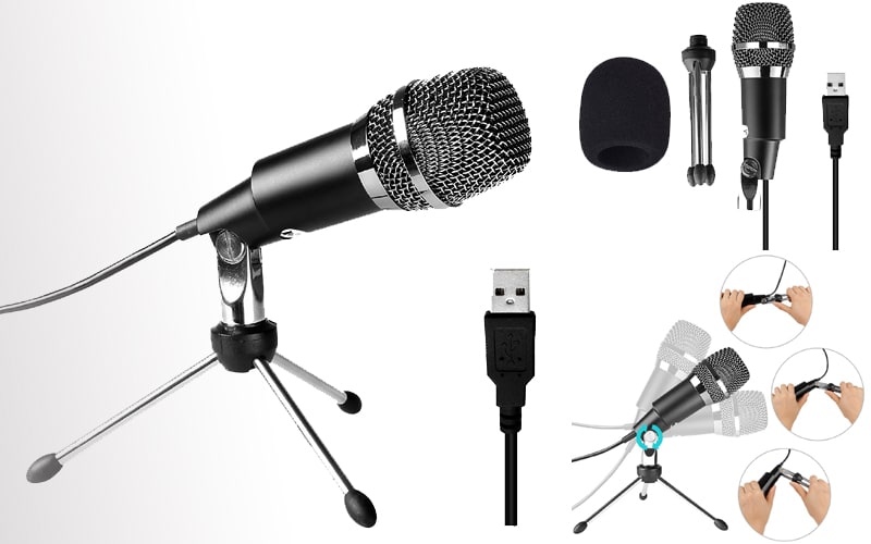 Top Rated 10 Best USB Desktop Microphones For Vocals and Home Recording