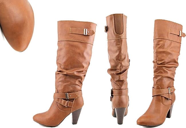 black knee high boots - long boots with heel - black knee high boots - long boots with heel - platform boots