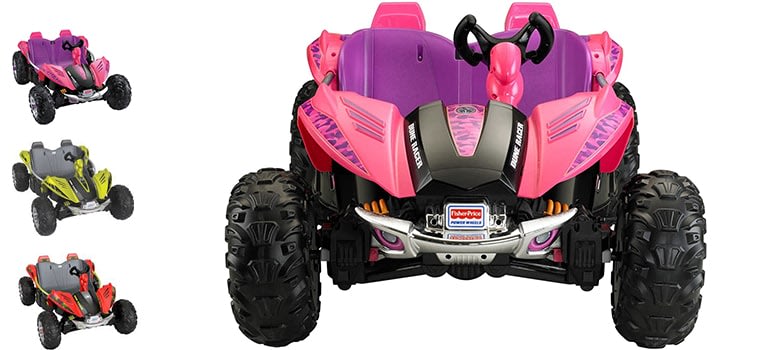 power wheels dune racer battery life