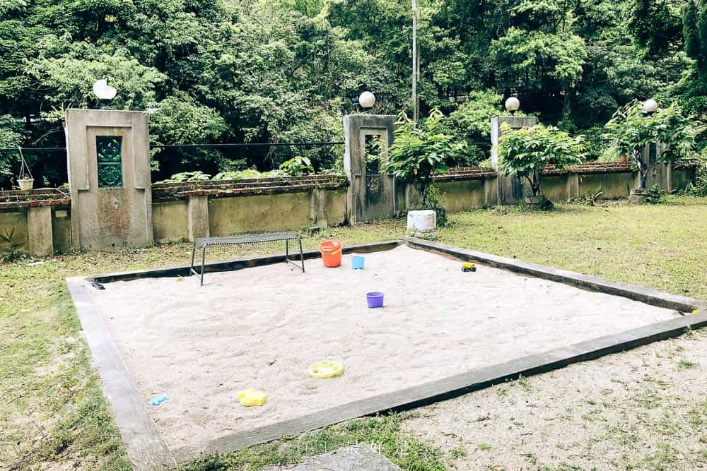 【潼鐵板燒】至善店-陽明山森林鐵板燒享用龍蝦鮑魚牛排、美景與新鮮空氣 潼鐵板燒至善店-沙坑