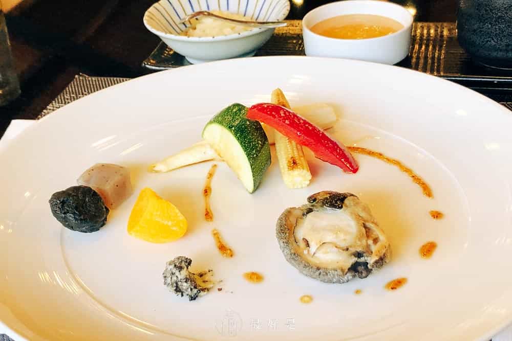 【潼鐵板燒】至善店-陽明山森林鐵板燒享用龍蝦鮑魚牛排、美景與新鮮空氣 潼鐵板燒至善店-鮑魚