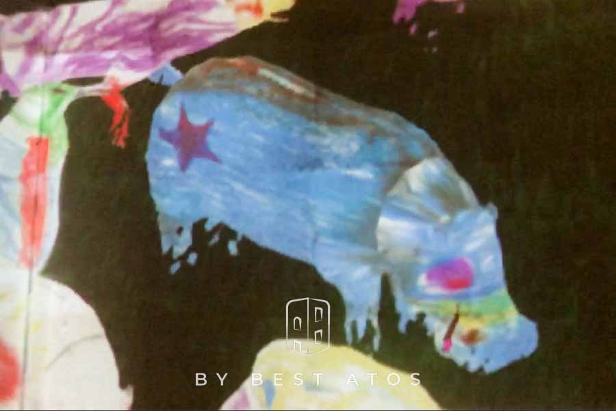 【光與色彩的異想世界】-teamLab未來遊樂園互動展&與花共生的動物們 teamlab-彩繪動物