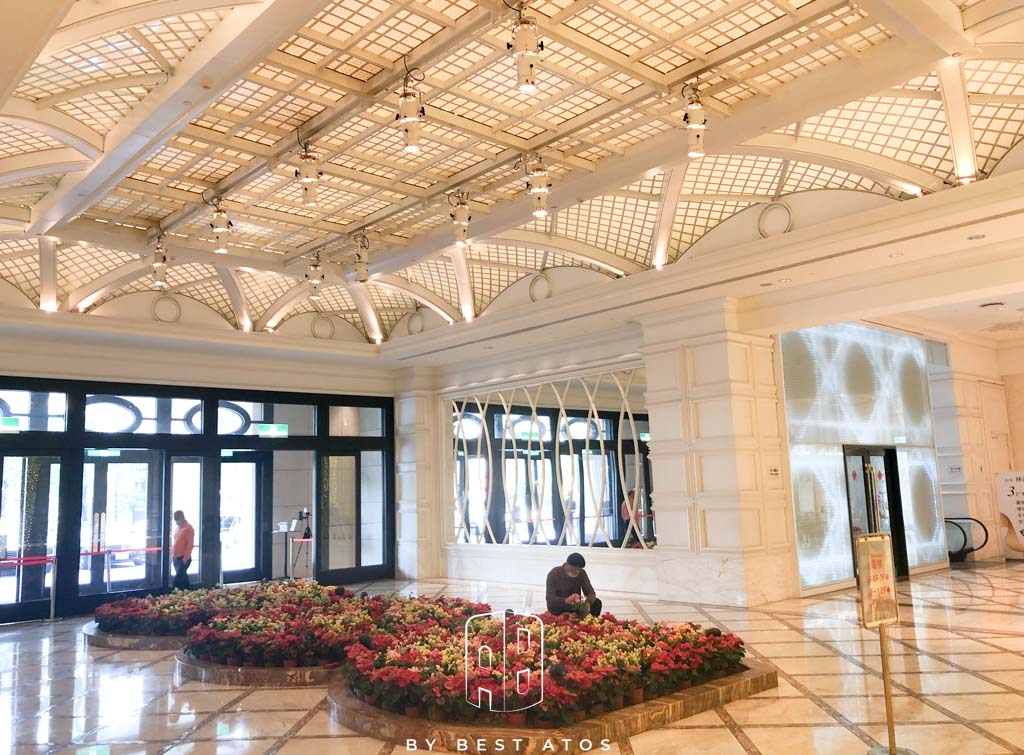 台中林酒店-絕美五星設計酒店、異域風情露天泳池、席夢思名床 台中林酒店-大廳