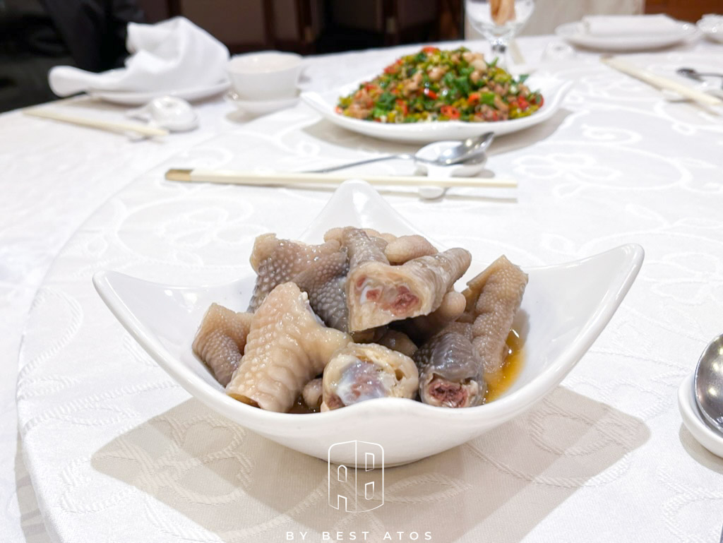 玉喜飯店-東區適合家庭聚餐、請客的好吃桌菜/年菜推薦 玉喜飯店-泡椒鳳爪