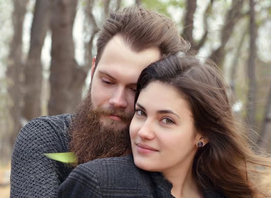 beard in couples