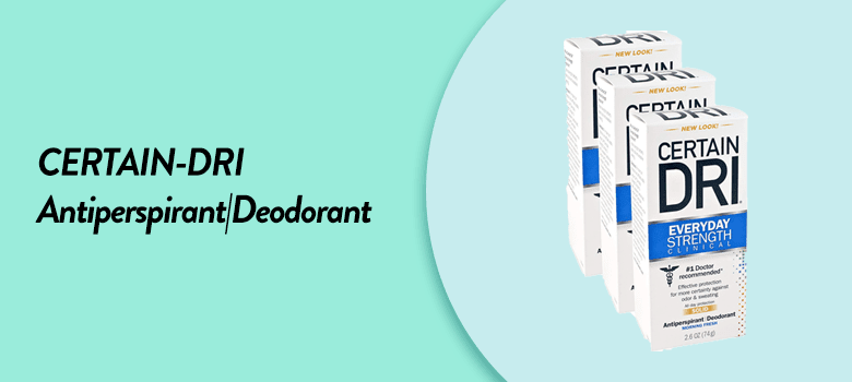 best rated antiperspirant deodorant for men