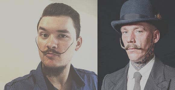  Styles de Moustache Dali