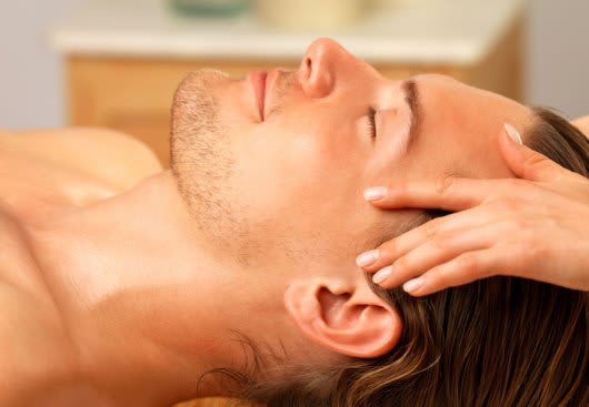 Facial skin massage