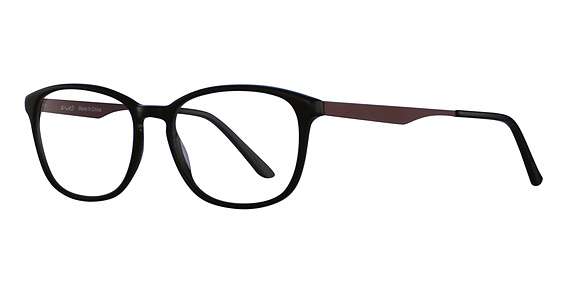 Shiny Black-Burgundy (165)