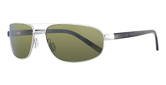 Shiny Silver/Smoke Stripe / Polarized 555nm