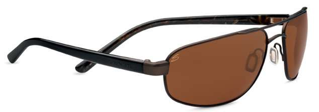 Satin Dark Brown Tortoise/Polarized Drivers (7771)