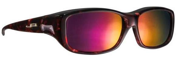 Claret Tortoise/Polycarbonate Purple Mirror(QS004PM)