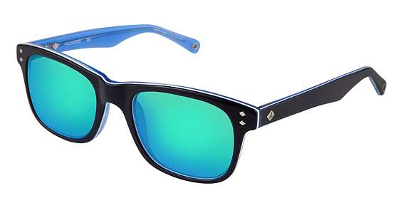 NAVY / LT BLUE / LIGHT BLUE MIRROR (C03)