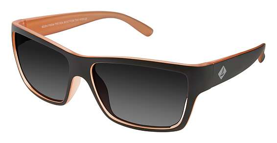 Dk Grey/ Salmon / Dark Brown Gradient (C03)