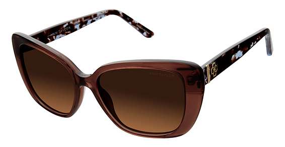 Brown/Blue Tort / Dark Brown Gradient (C03)