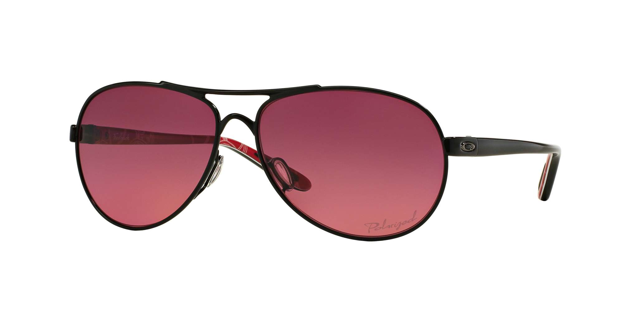 POLISHED BLACK / ROSE GRADIENT POLARIZED lenses