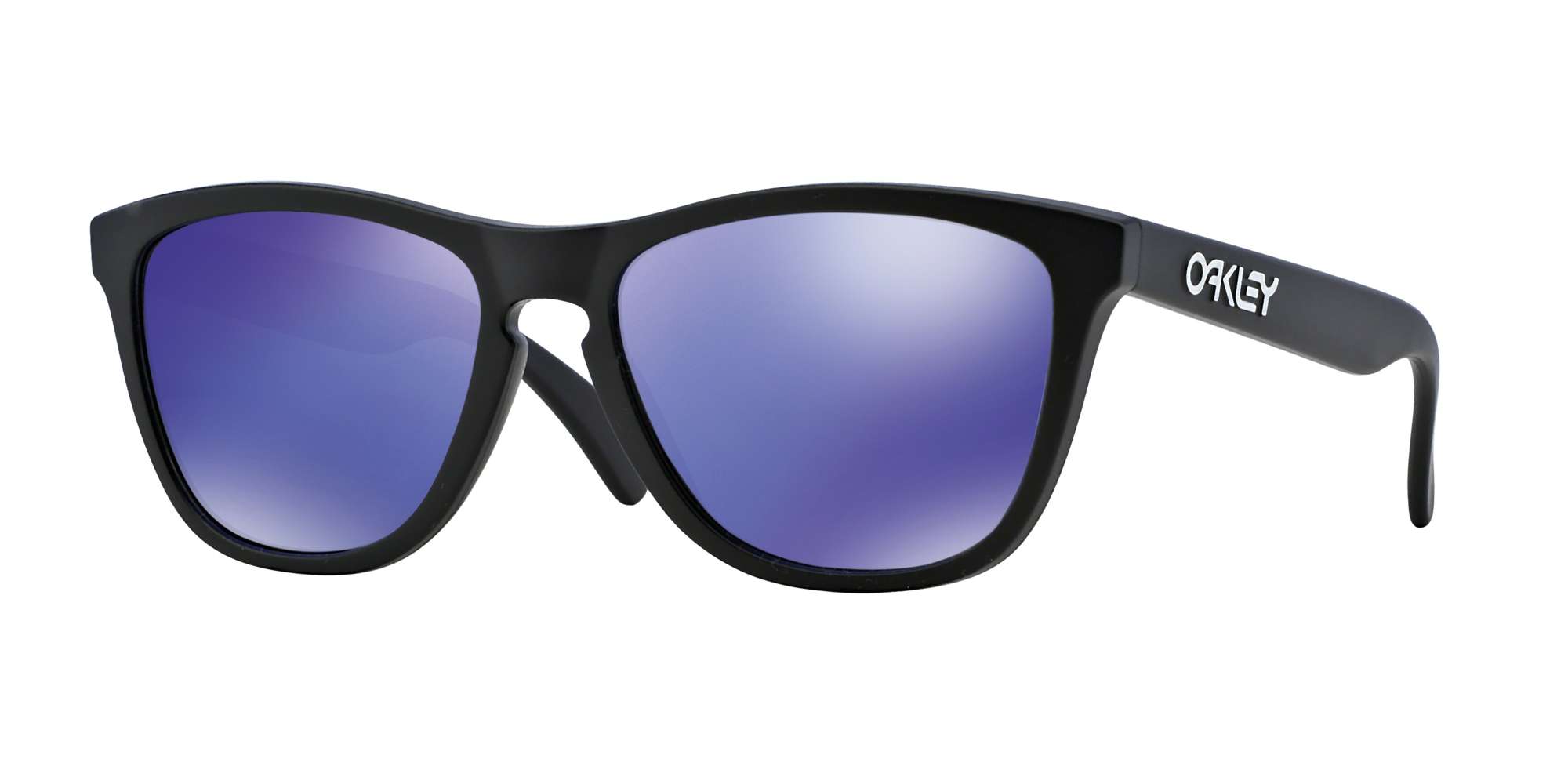 MATTE BLACK / VIOLET IRIDIUM lenses