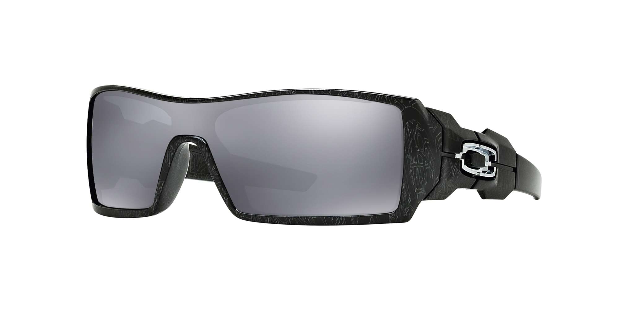 POL BLK & SILVER GHOST T / Black Iridium lenses