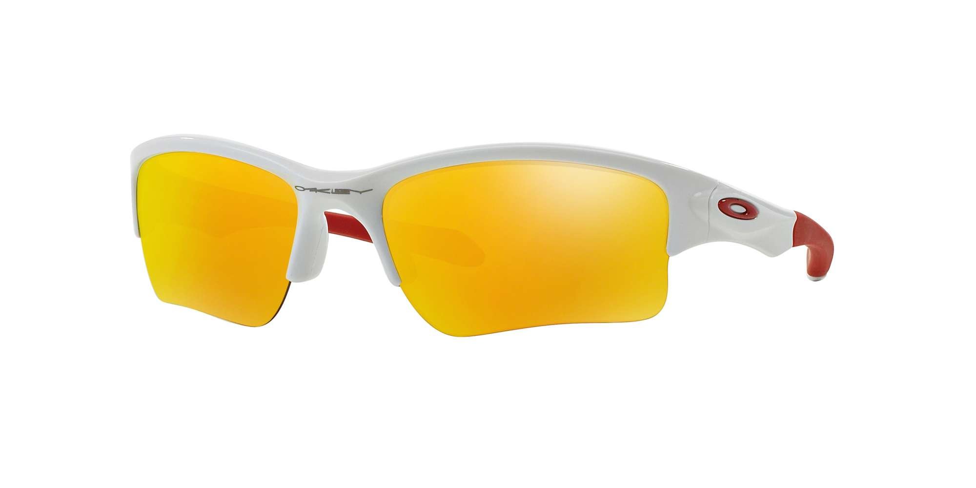 POLISHED WHITE / FIRE IRIDIUM lenses