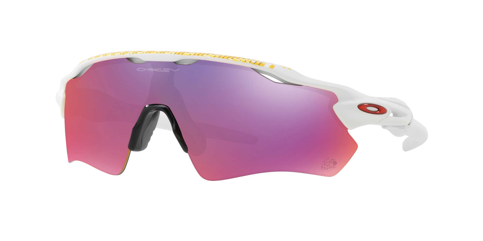 MATTE WHITE / PRIZM ROAD lenses