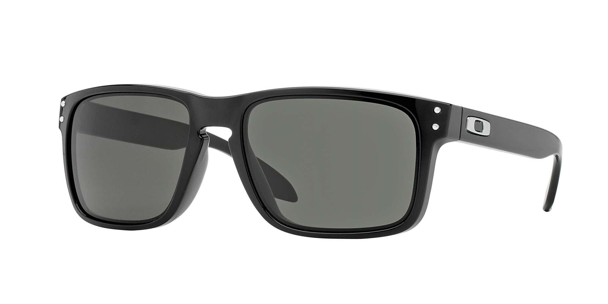 POLISHED BLACK / DARK GREY lenses